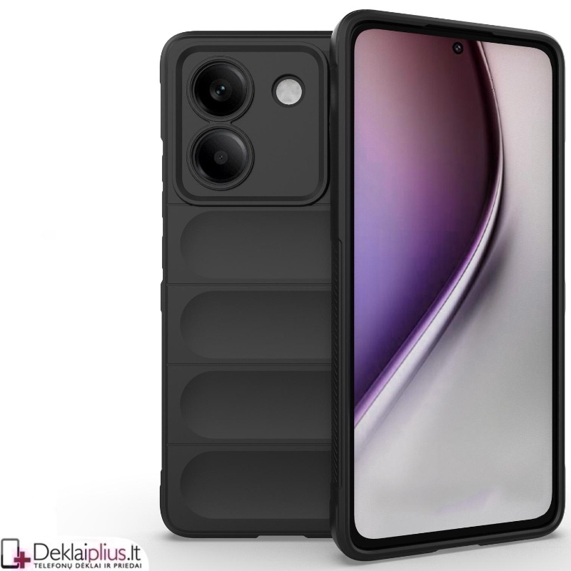 Magic Shield guminis dėklas su kameros apsauga - juodas (Xiaomi Poco M7 Pro 5G) Magic Shield guminis dėklas su kameros apsauga - juodas (Xiaomi Poco M7 Pro 5G)